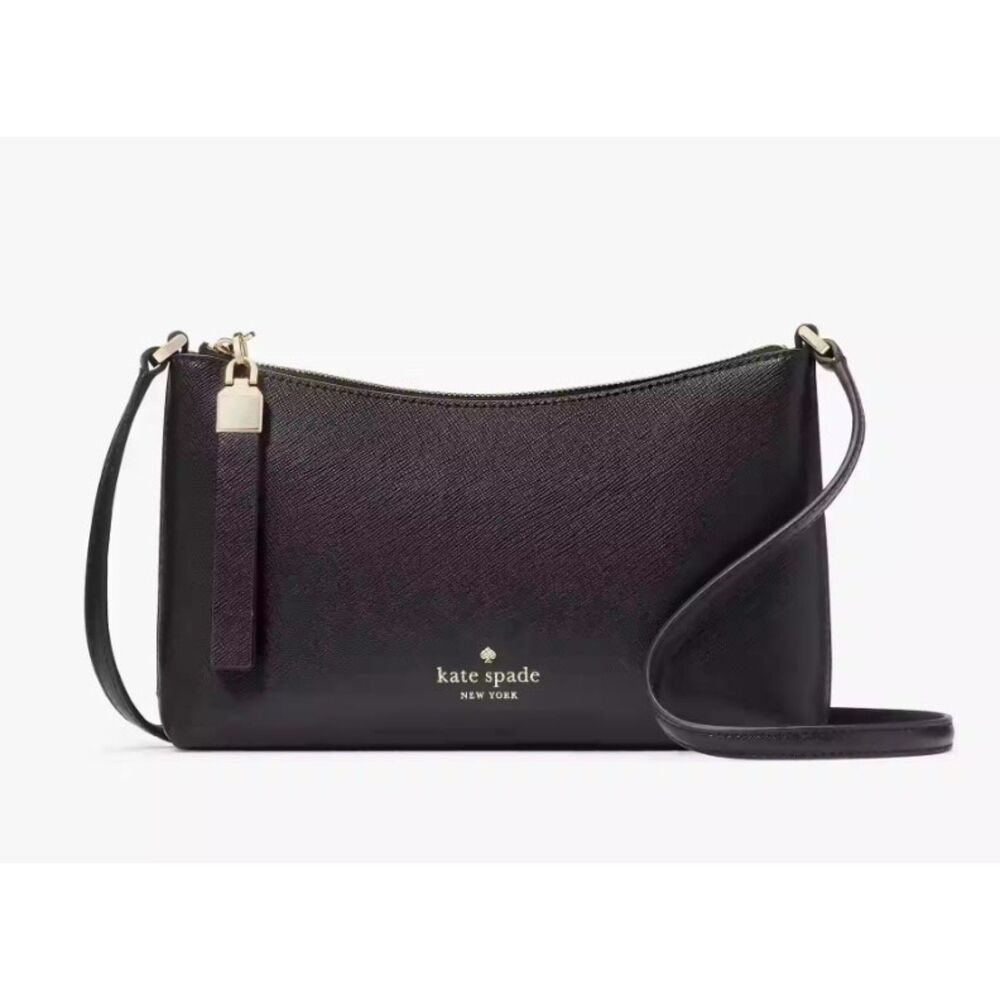 NEW Black Kate Spade Sadie Crossbody Handbag Small